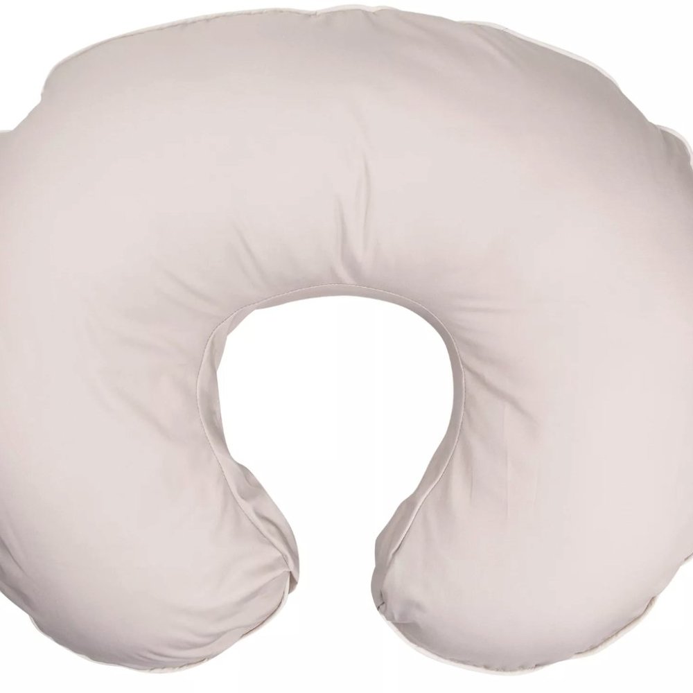 Boppy Nursing Pillow | Grey with White Sherpa